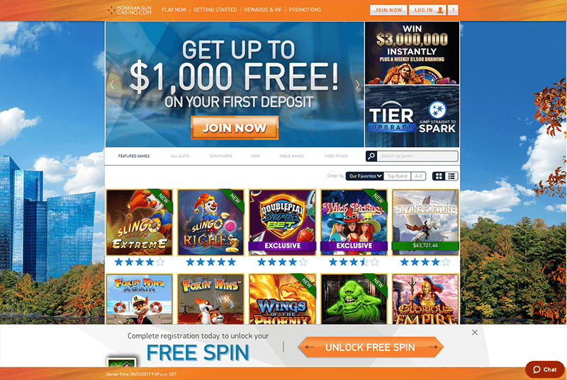 Mohegan Sun Online Casino free download